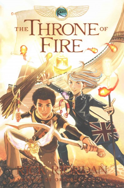 The throne of fire : the graphic novel / Rick Riordan ; adapted and illustrated by Orpheus Collar ; additional illustration by Cam Floyd ; color flatting by Aladdin Collar ; lettered by Chris Dickey.