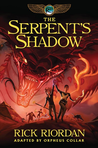 The serpent's shadow : the graphic novel / Rick Riordan ; adapted and illustrated by Orpheus Collar ; lettered by Chris Dickey.
