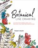Go to record Botanical line drawing : 200 step-by-step flowers, leaves,...